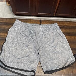 Reebok women’s Heather Grey Athletic Shorts